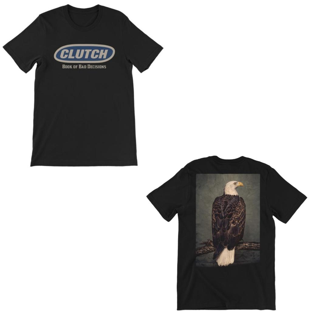 Clutch Band Graphic Cotton Tshirt Unisex Summer Short Sleeve Fashion Brand Tee Luxury Casual Vintage Retro Top