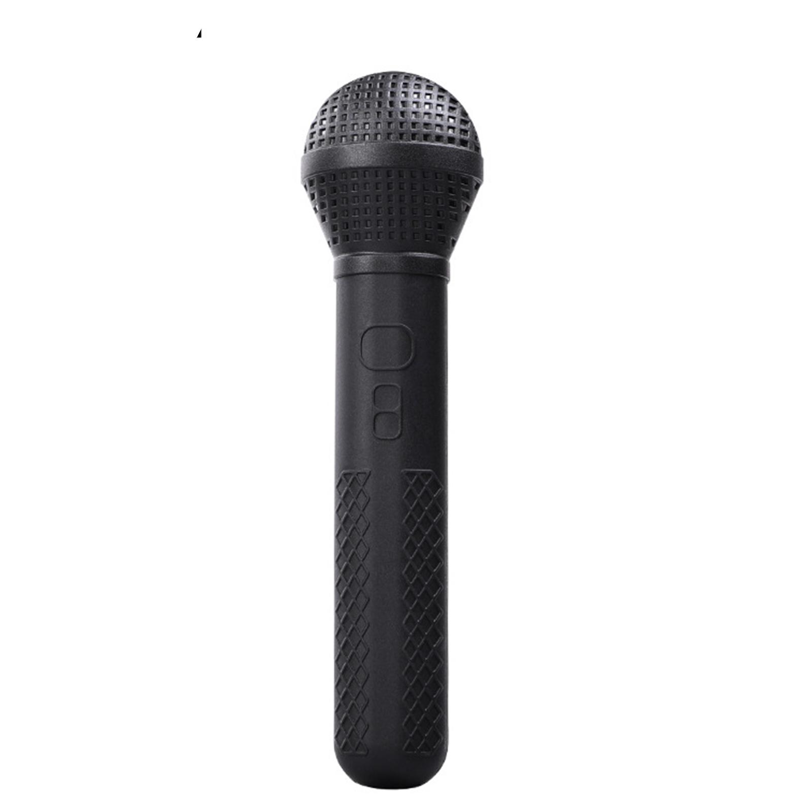 

Microphone Kids Props Fake Play Pretend Costume Mic Plastic Karaoke Props Childrens Cosplay Toddler Wireless News