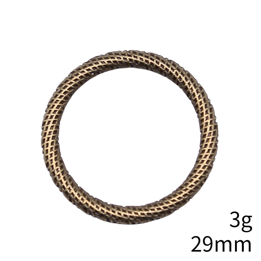 Christmas Decorations Jewelry Findings Hollow Circle Connector Accessories Parts Audience Accessories For Women Necklace And Earrings
