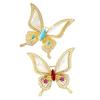 Fashion Light Luxury Animal Butterfly Brooches For Women Clothing Coat Accessories Gifts