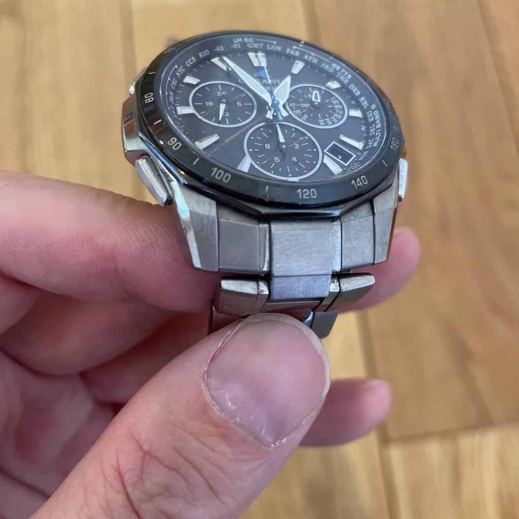 Used Casio Watch Men's Oceanus OCW-S1000