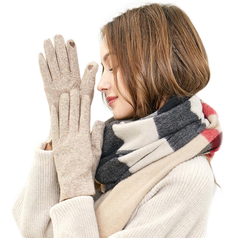 

Women s Wool Warm Touchscreen Gloves One Size