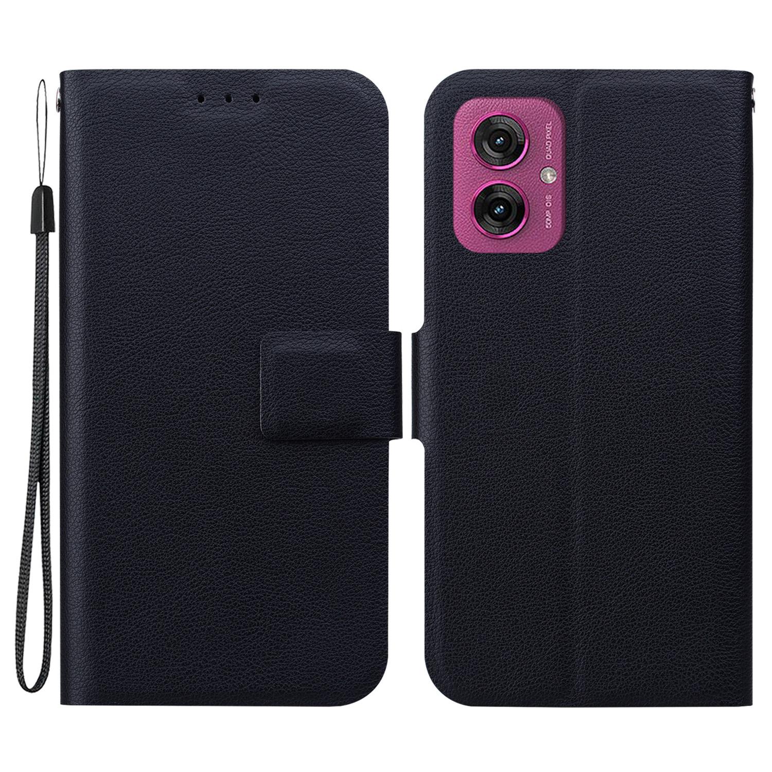 

For Motorola Moto G55 5G Case Ultra-Thin PU Leather + TPU Phone Cover with Card Slot C