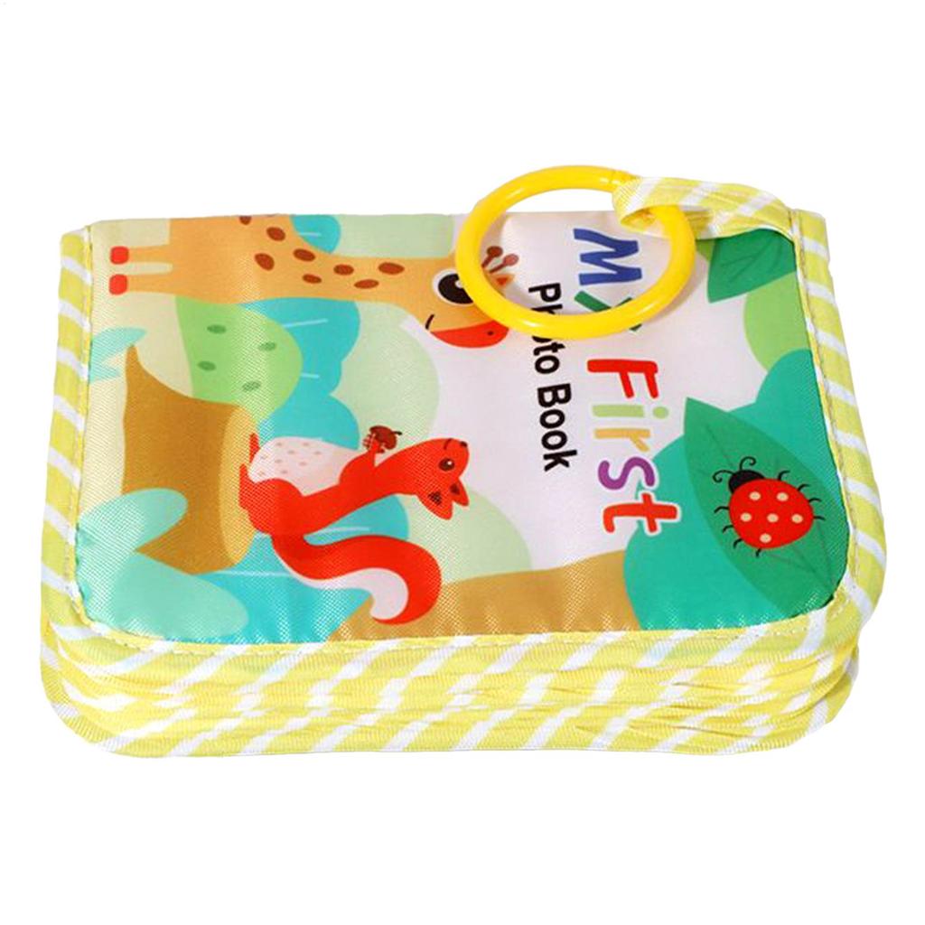 Soft Cloth Cartoon Baby Photo Album Family Memory Album Book DIY Cloth Photo Album Handmade Keeping Keepsake Gift