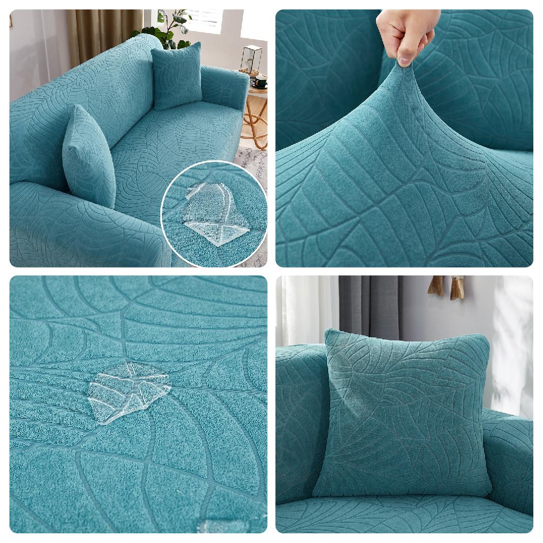 

Водонепроницаемые чехлы для диванов из жаккарда на 1/2/3/4 места, прочные чехлы для диванов в форме буквы L, защитные чехлы для скамеек 1 SEAT (90-140CM)