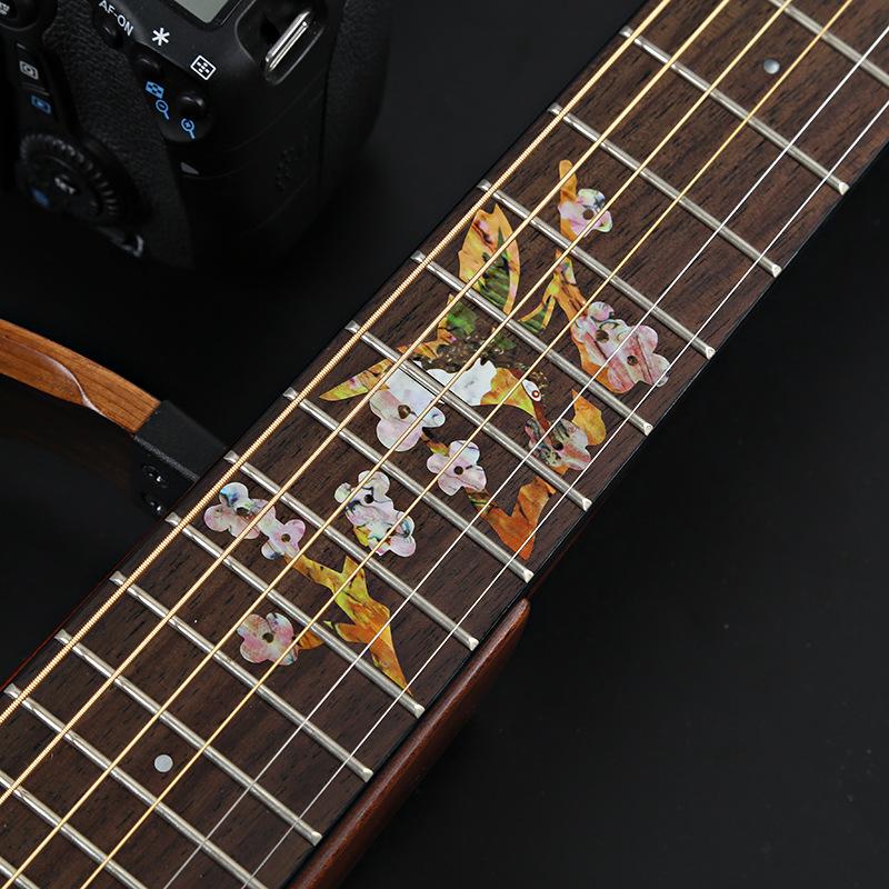 Personalized Guitar Sticker Set: Decorative Fingerboard and Panel Protectors for Acoustic and Electric Guitars.