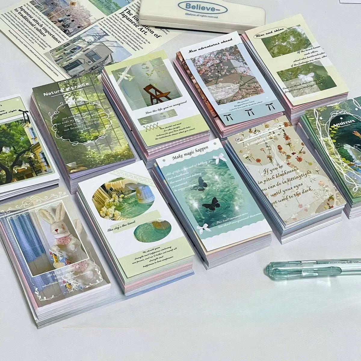 

100 шт., американская коллекция Life, наклейка-печать для пузырчатого пакета, коробки для самолета, журнала для девочек, путевого альбома, скетчбука, украшения своими руками