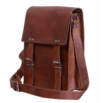 Unisex Handmade Genuine Leather Messenger Shoulder Vintage Briefcase Laptop Bag