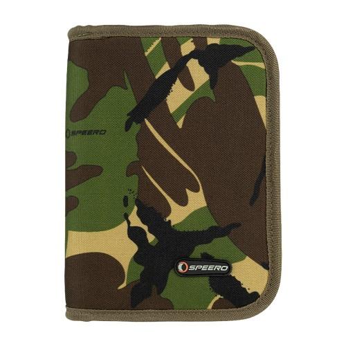 Speero Camo Dokumentplånbok med dragkedja