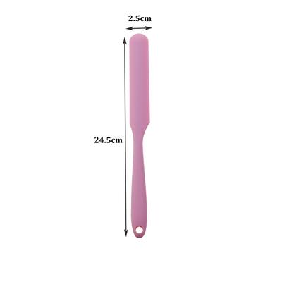 1Pcs Color All-in-one Long Silicone Scraper Cream Butter Silicone Kissing Knife Stirring Spatula Cake Baking Tool DIY