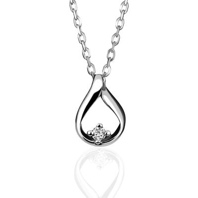 Alivaluxe Necklace for Silver Hypoallergenic Popular for Adjustable Women, 925, Necklace, Women, Diamond, 38-45cm
