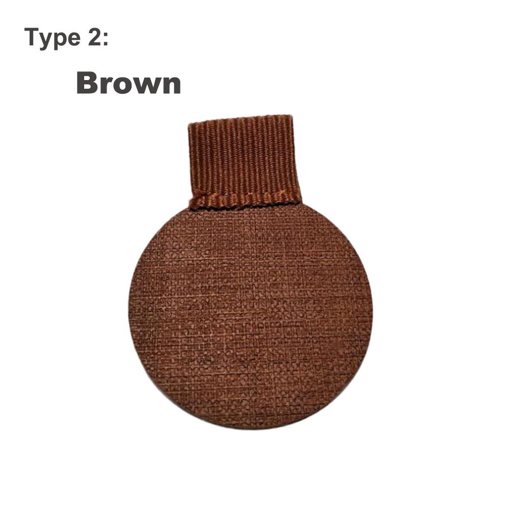 1 porte-stylo auto-adhésif avec boucle élastique en cuir, pinces à crayons pour cahiers, journaux, presse-papiers, stylos, fournitures de bureau