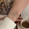 Broken Silver, Rainbow Smiley Face, Beaded Bracelet, Women'S Niche Versatile, Sweet Temperament Stacked, Absolutely Worn Accessories