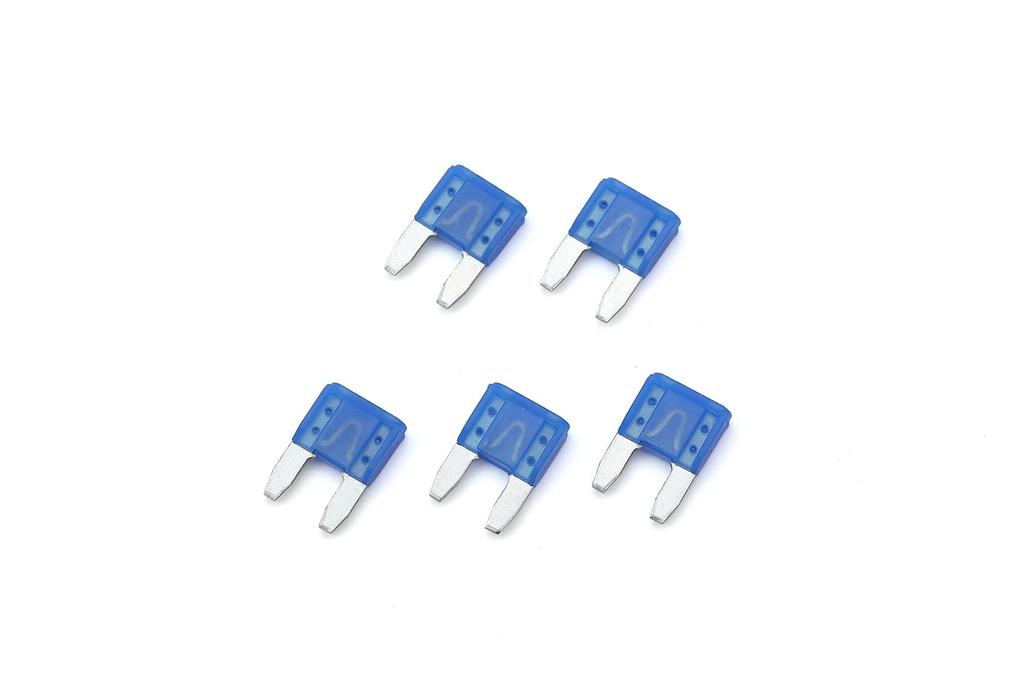 Kijima 304-7109 Mini Flat 15A Universal Motorcycle Parts Fuse, Pack of 5