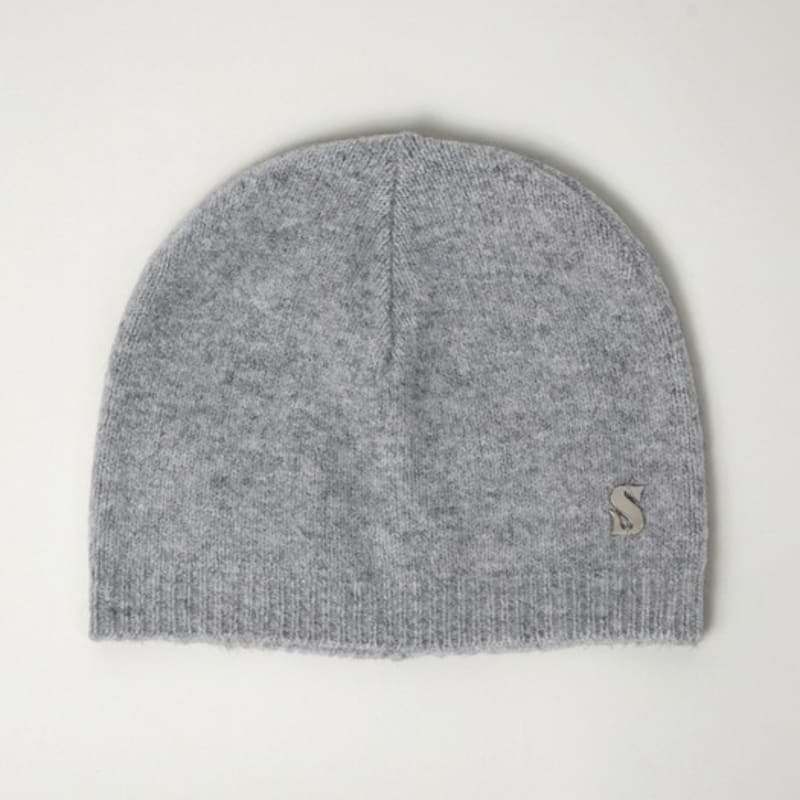 

Шапка бини SATUR S Logo Brushed_Меланжевый серый FREE