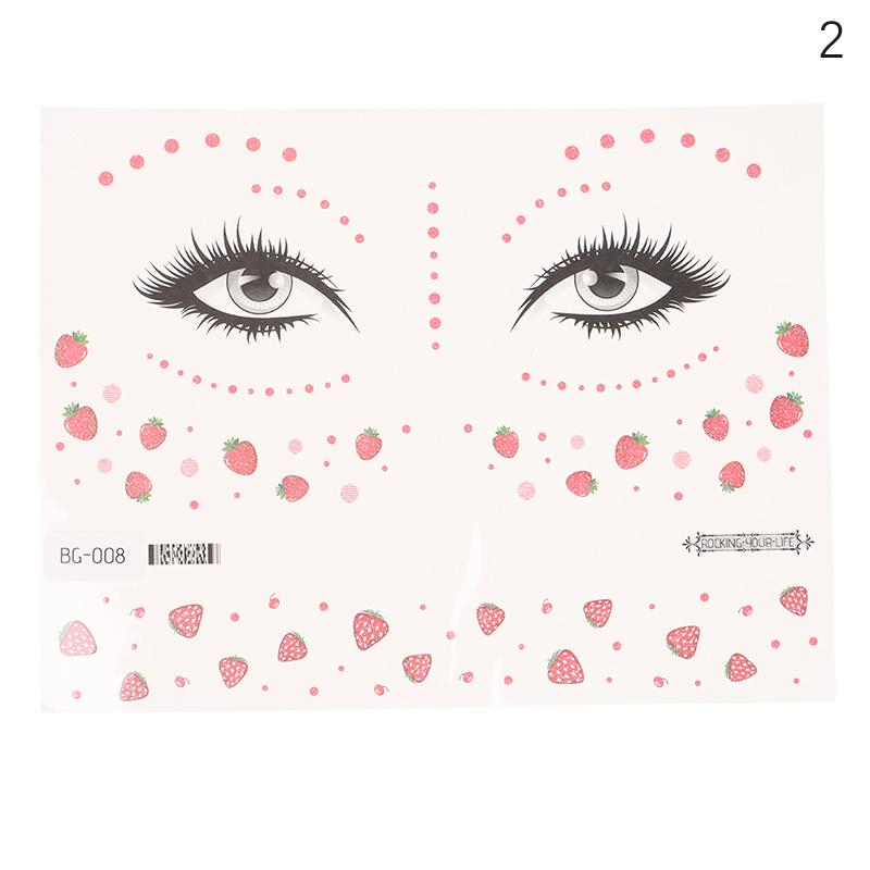 Fairy Butterfly Wings Tattoo Sticker Waterproof Eyes Face Hand Body Art Makeup