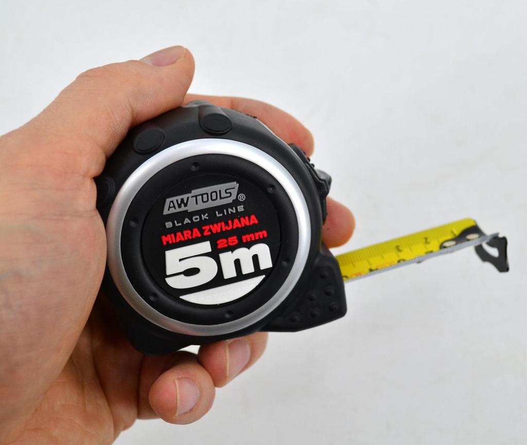 Awtools Miara Zwijana Dwustronna 5M X 25Mm Abs Tpr 1-Stop