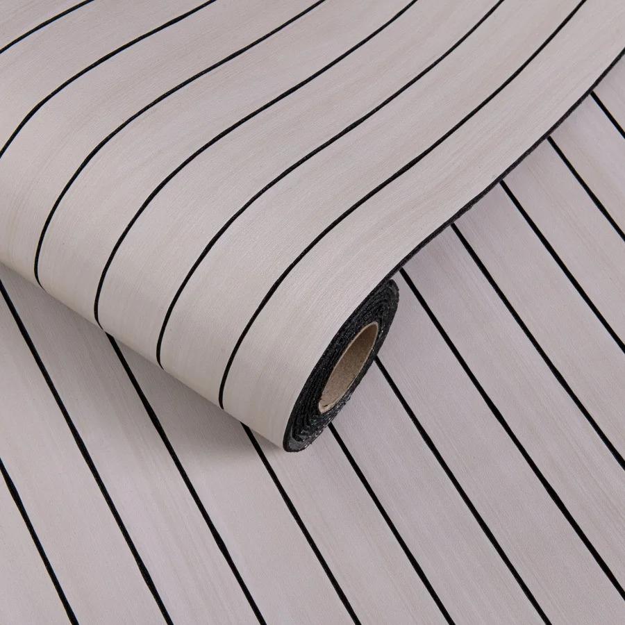 1 Roll Self-Adhesive 3D Wood Grain Vinyl Wall Panels-Easy to Install for Ceiling-Home Decor for Living Room,Bedroom,Restaurant