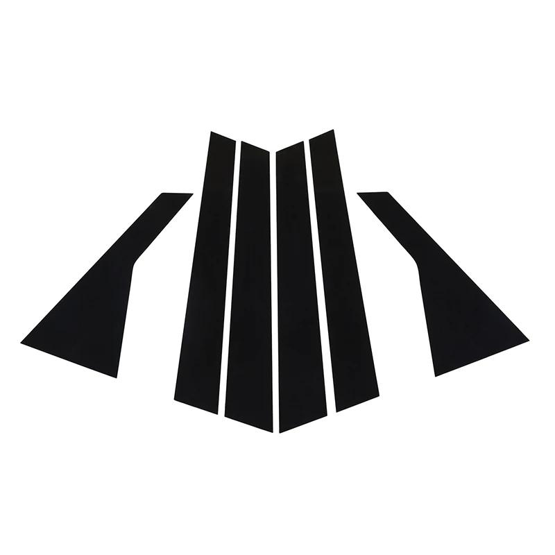 

6 шт., наклейки на оконную стойку автомобиля, Стайлинговые наклейки для Hyundai Genesis G80 2015-2022, автозапчасти