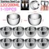 Double Layer Stainless Steel Cup Thicken Durable Coffee Milk Mugs Heat Insulation Unbreakable Multi-function for Wet Shave