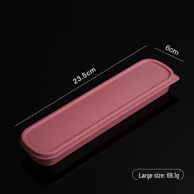 Portable Wheat Straw Utensil and Stationery Case