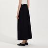Tatu Autumn/Winter Versatile Back-Slit A-line Midi Skirt