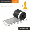 Rectangular Drain Sticker Disposable Bathroom Toilet Household Sewer Anti-Clogging Hair Filter Net Insect-Proof Universal
