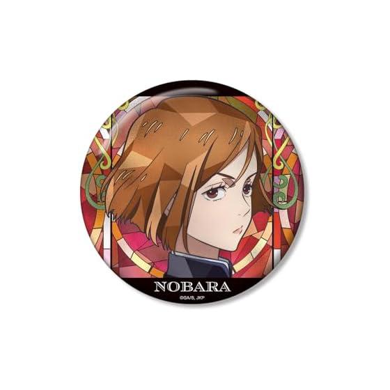 Jujutsu Kaisen Anime Nobara Kugisaki Aure Glass 100mm Can Badge
