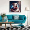 New Arrival 5D DIY Full Circle Diamond Painting "Cartoon Shar Pei" Embroidery Cross Stitch Home Decor Gift