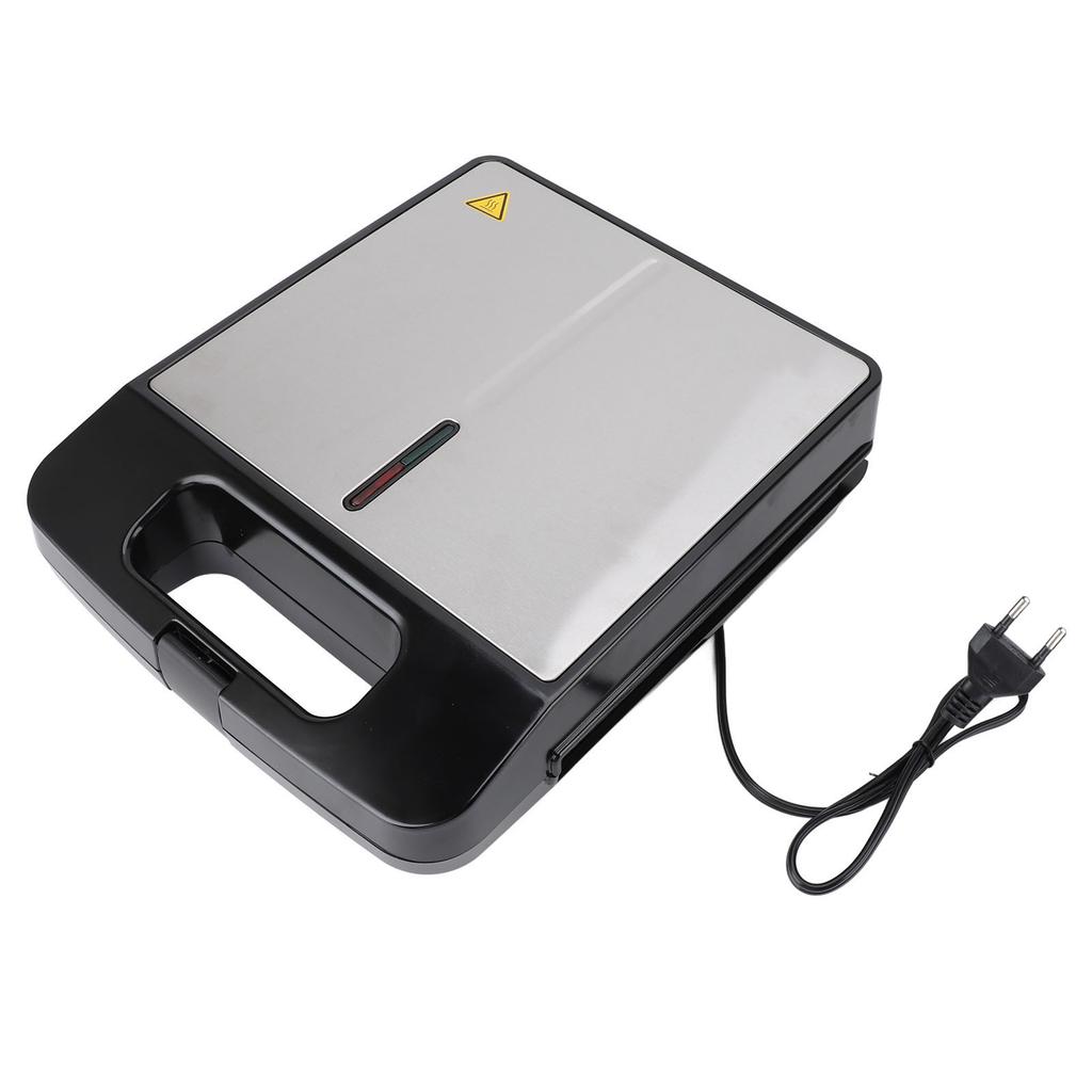 Máquina para hacer gofres en forma de corazón 1400W Antiadherente Máquina eléctrica para gofres Hace 4 gofres en forma de corazón para