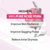 Mediheal Rose PDRN Essential Sheet Mask 10 Pcs. 99% Pure White Rose PDRN & Hyaluronic Acid for Hydrating, Firming, and Enhancing Moisture Barrier