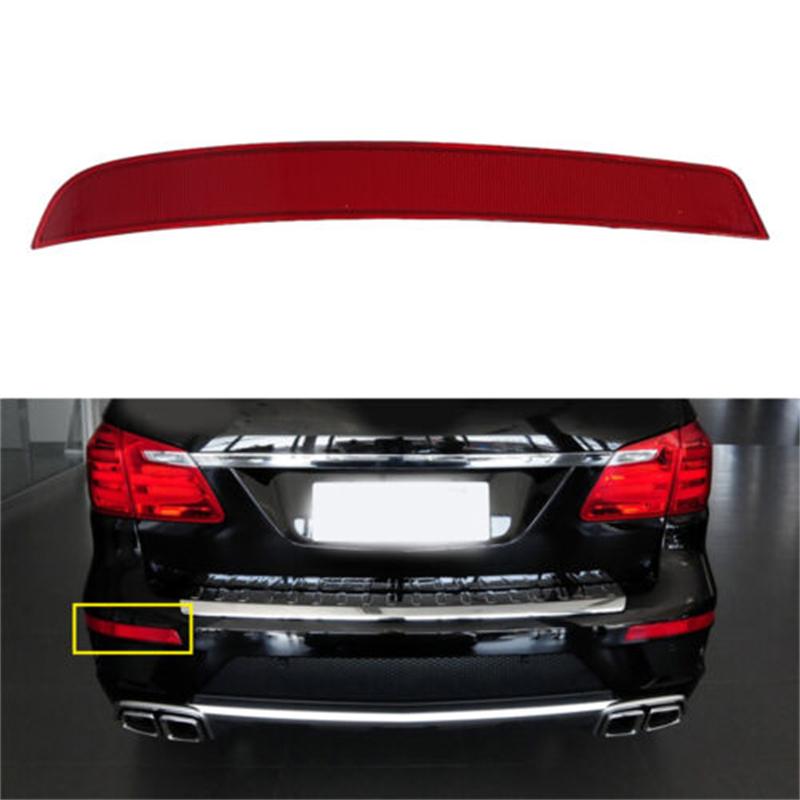 Rear Left/Right Bumper Reflector 1668200374 1668200474 For Mercedes-Benz GL320 GL450 GL550 W166 Fog Warning Light Reflector