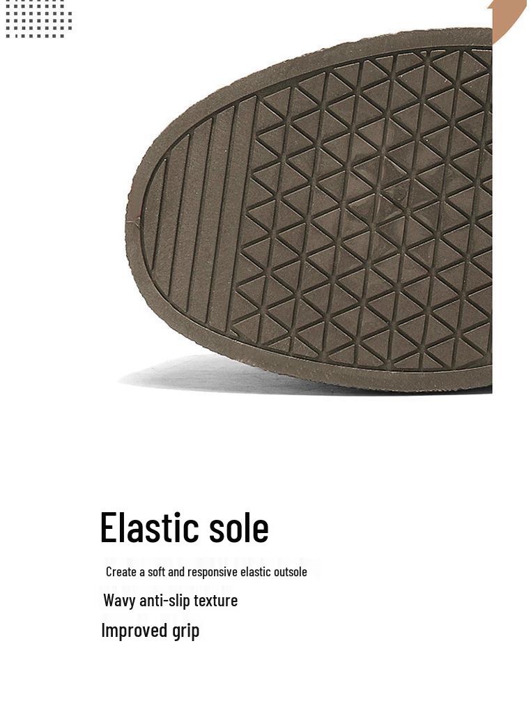 Men's Spring High-Top Waterproof Non-Slip Breathable Black Leather Casual Chef Shoes