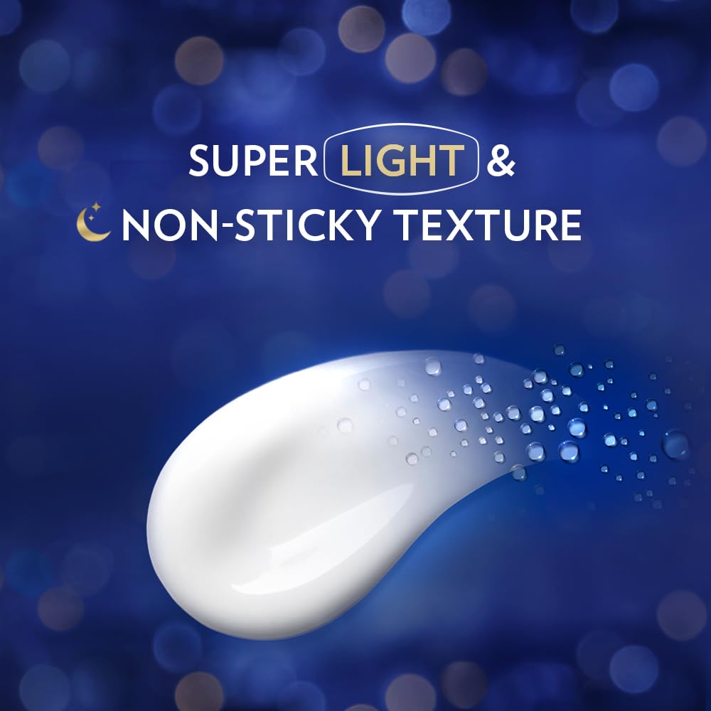 Vaseline Gluta-Hya Overnight Radiance Serum-In-Lotion 200 ml With Amino Peptide For Dewy Even Toned Skin