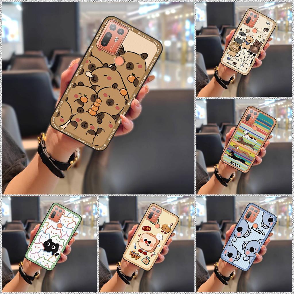 Full Wrap Anti-dust Phone Case For HTC Desire 20 Plus/D20+ Durable Anti-knock TPU Phone Pouch Soft Case Waterproof Cute