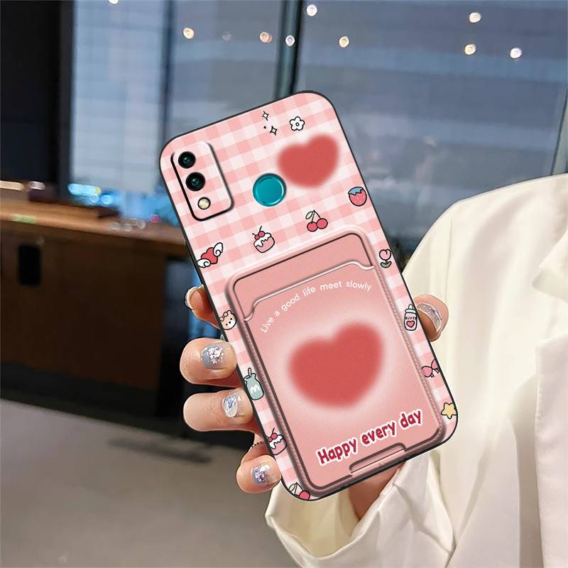 

Милый ТПУ чехол для телефона Huawei Honor 9X Lite Граффити Полная обёртка Кармашек для карт Задняя крышка Чехол Слот для карт Грязеотталкивающий Huawei Honor 9X Lite