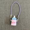 Creative  Miniature Water Cup Pendant Charms For Doll Neck Decoration Cute Mini Milk Bottle Model Plush Doll Accessories