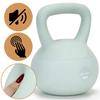 Kettlebell - SPRINGOS - 8 kg - Souple - Ergonomique - Turquoise