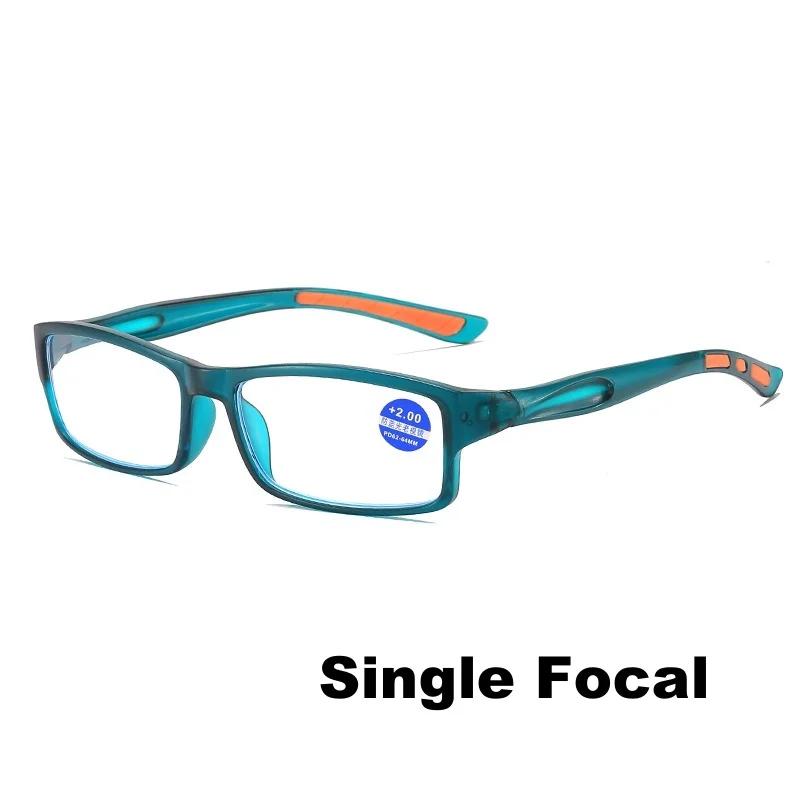 

7 Colors Multifocal Lens Reading Glasses for Men Women Stylish Vintage Retro Square Progessive Glasses Classic HD Lens Presbyopic Eyeglasses 2