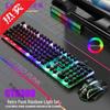 RGB Wired Mechanical Gaming Keyboard & Mouse Set for PC & Laptop