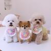 Fashion Dog Bib with Cute Lace Pet Bib For Puppies Neckerchief Pet Supplies Accessories for Dogs Scarf