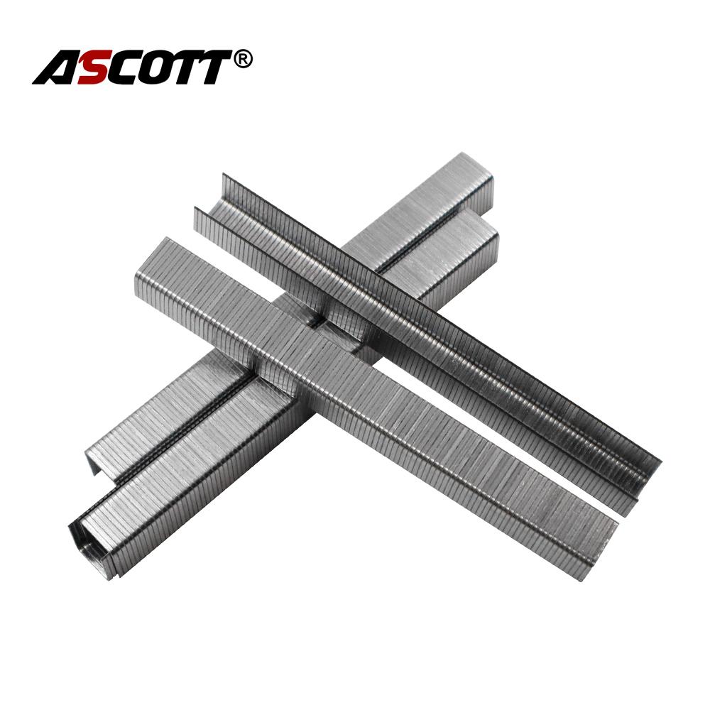 1000pcs 20ga Staples 11.2mm Crown Nails 10/13/22mm U-shape Nail Gun Nails Furniture Staples Upholstery Carpentry Tacks