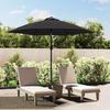 Replacement Parasol Fabric - Maison Exclusive - Black - Ø300 Cm - 6 Ribs