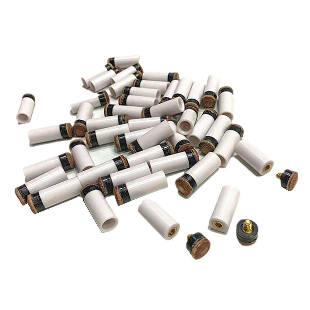 5Pcs/Pack Snooker Accessory Replacement Tip Pool Cue Stick Ferrules Billiard Cue Tip  Snooker Cue