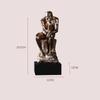 Bronze Thinker Statue Rodin's The Thinker Replica Insightful Reflective Art for Creative and Personalized Decor