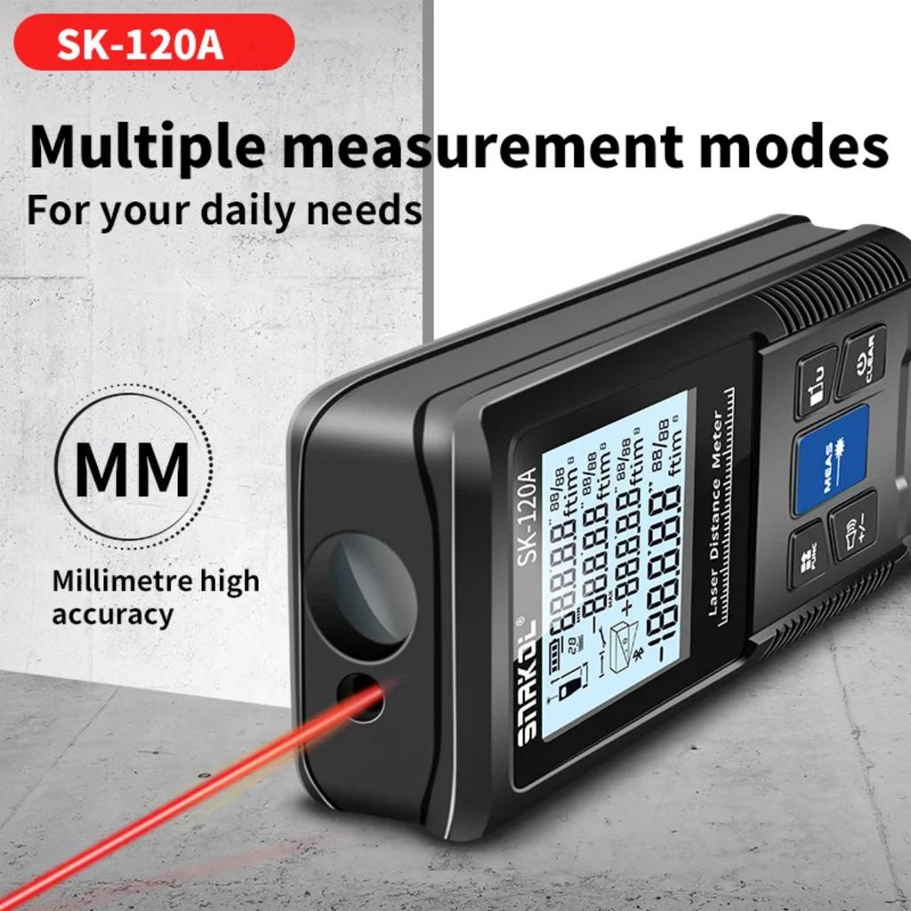 JOYBLISS Laser Distance Meter 40m 50m 70m 100m 120m Rangefinder Digital Range Finder Trena Roulette Ruler Distance Measuring Tape