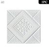 1/4Pcs 3D Foam Ceiling Self-Adhesive Anti-Collision Wall Stickers Waterproof Peel And Stick Background Wallpaper Bed Room Decor