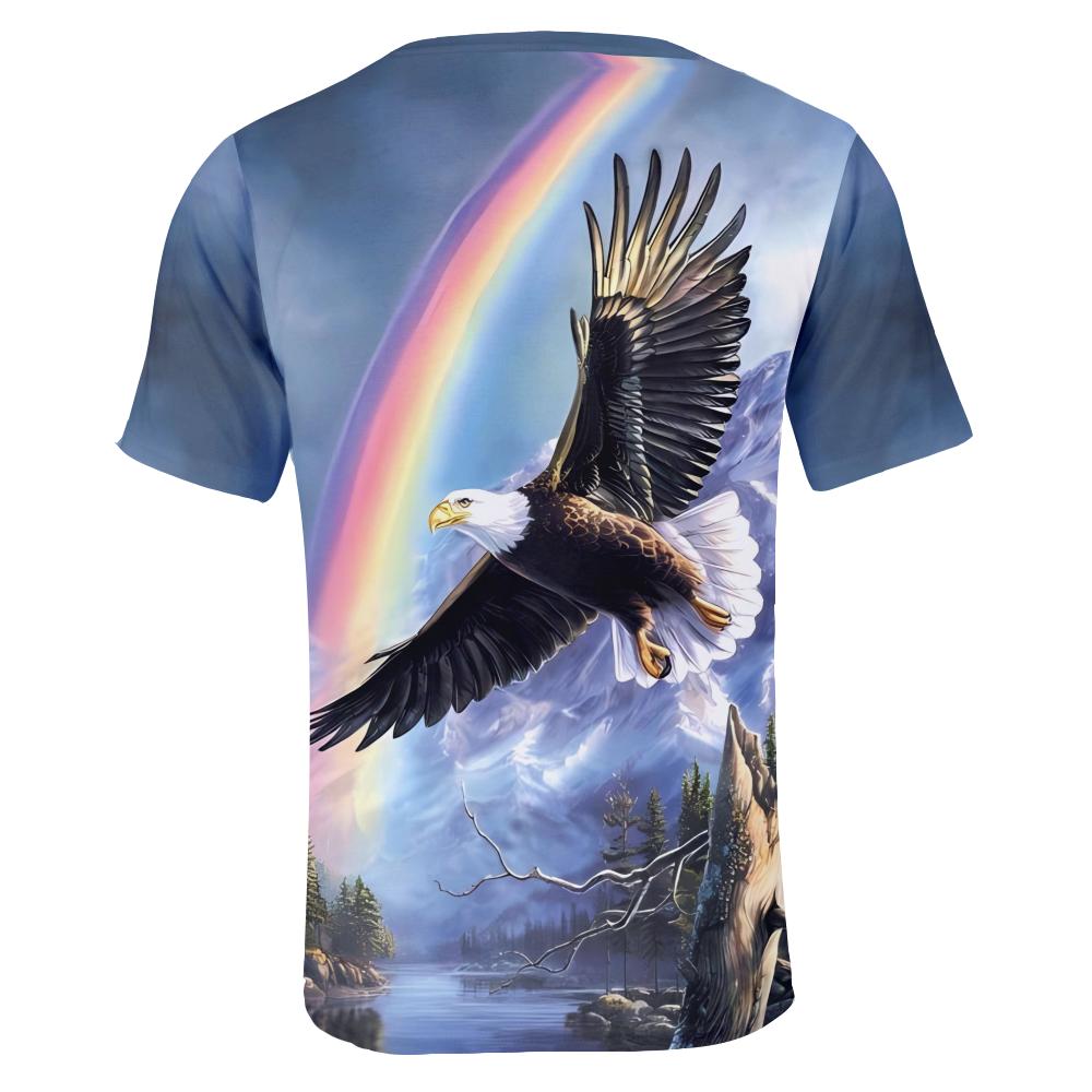 Cool Eagle Men Shirts Regular Men Dad Apparel