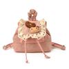 Ladies Backpack With Patching Nylon For Casual Daily Use