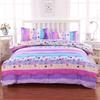 Flannel Duvet Cover Set - Single Piece for Dormitory Bunk Bed, Includes Pillowcase & Double Duvet Cover